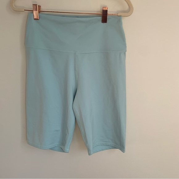 Alice+Olivia high-waisted Blue biker‎ shorts Size XS - Picture 5 of 6